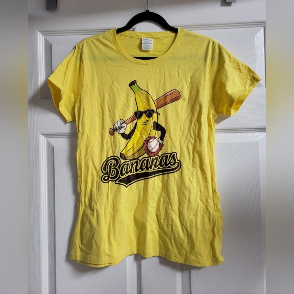 Savannah Bananas Baseball T Shirt Womens Size M